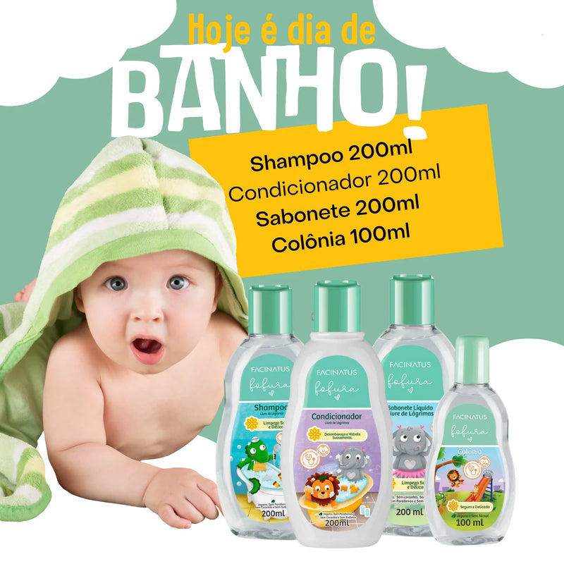 Kit shampoo bebês