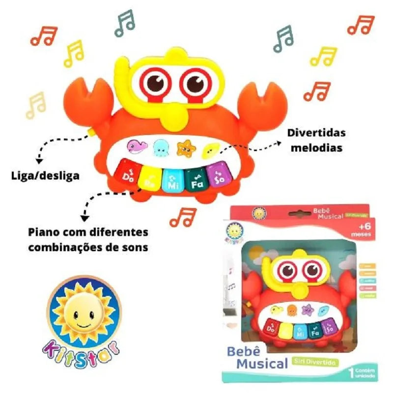Brinquedo musical piano